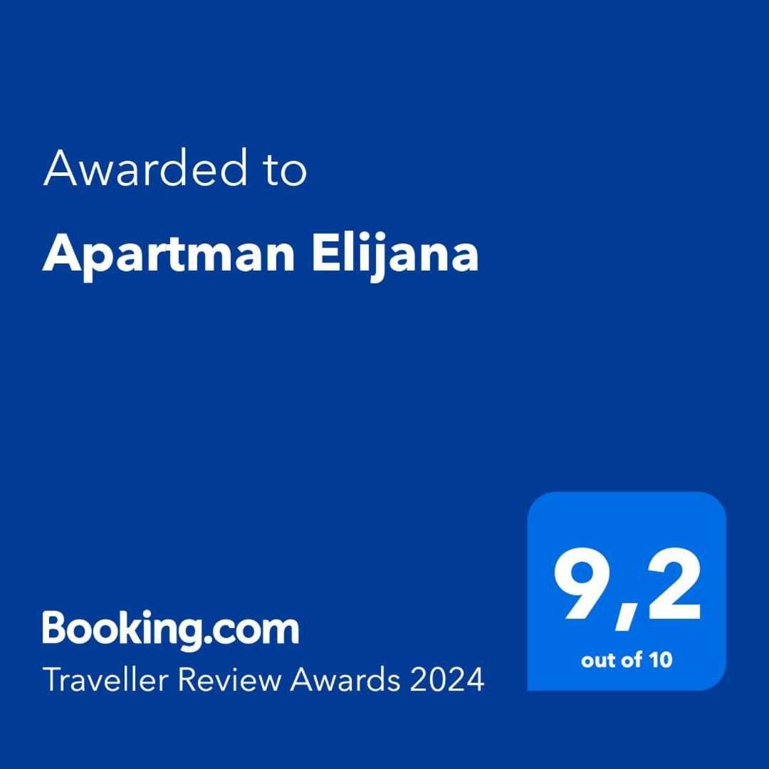 Apartman Elijana Budua Esterno foto